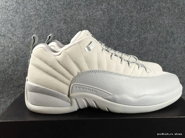 Grey Suede 308317-002 Air Jordan 12 Low 0812